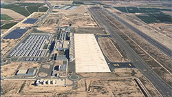 Murcia airport aereal view